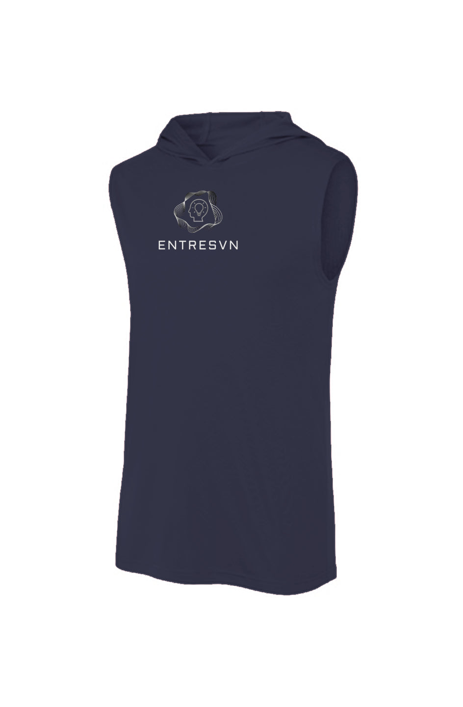 ENTRESVN Sport-Tek Sleeveless Hoodie for Men