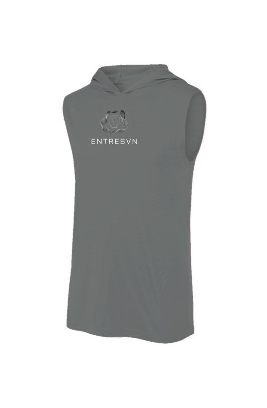 ENTRESVN Sport-Tek Sleeveless Hoodie for Men