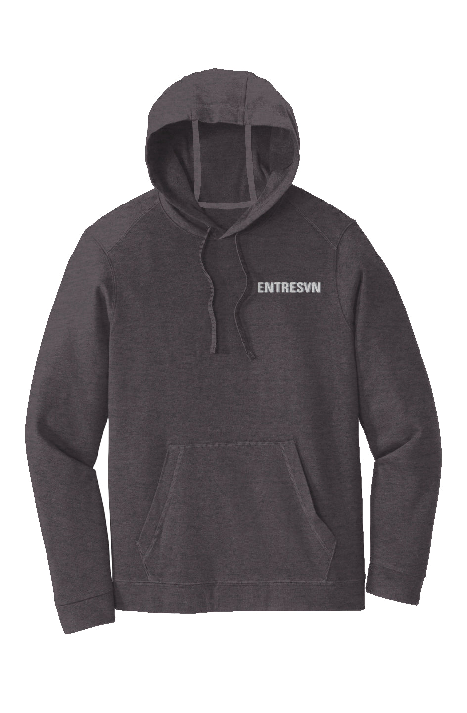 ENTRESVN Triblend Fleece Hooded Pullover For Men