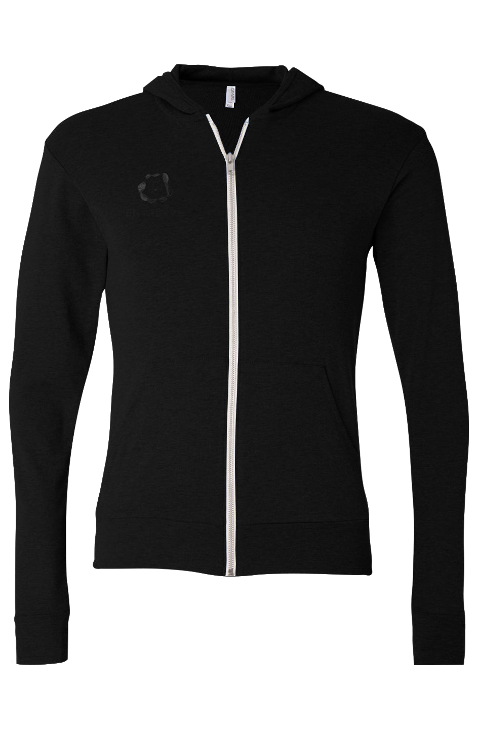 ENTRESVN Triblend Full-Zip Lightweight Hoodie for Men