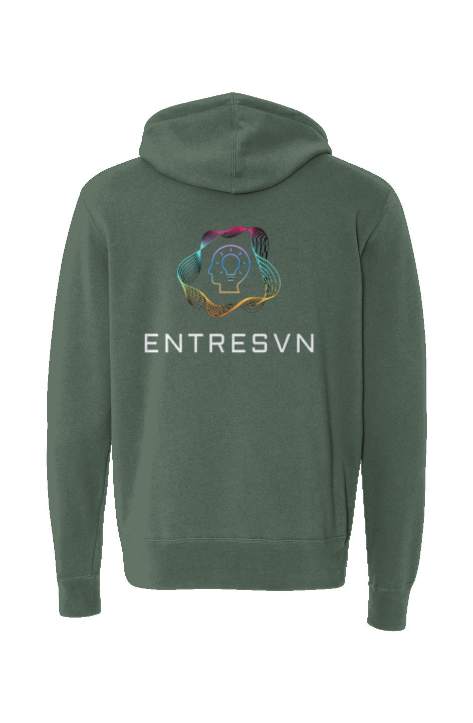 ENTRESVN Lightweight Full-Zip Hoodie for All