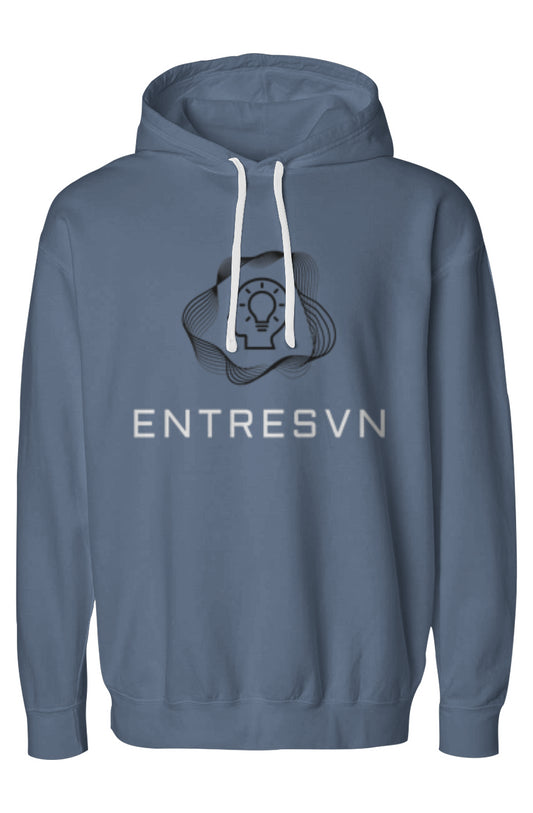 ENTRESVN Garment-Dyed Fleece Hoodie for Men