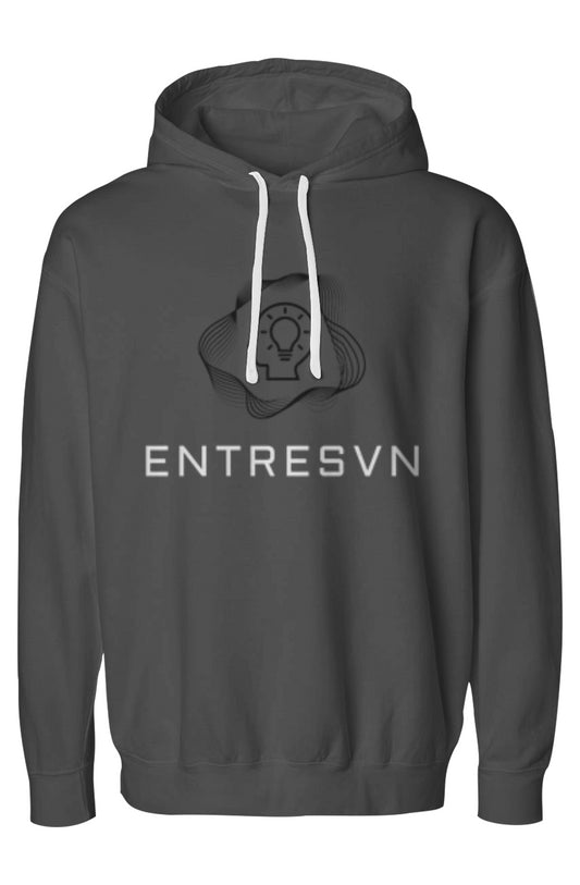 ENTRESVN Garment-Dyed Fleece Hoodie for Men