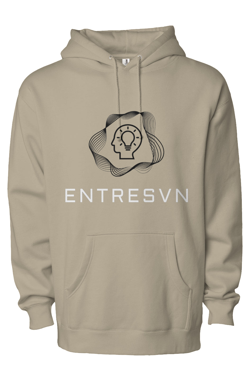 ENTRESVN Independent Heavyweight Pullover Hoodie for Men