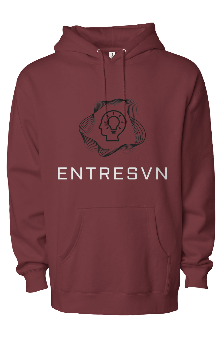 ENTRESVN Independent Heavyweight Pullover Hoodie for Men