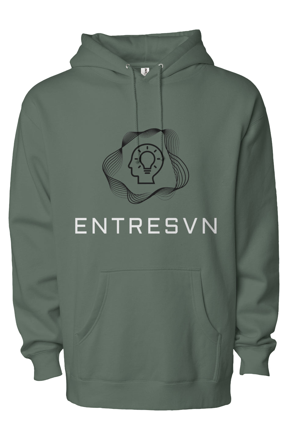 ENTRESVN Independent Heavyweight Pullover Hoodie for Men