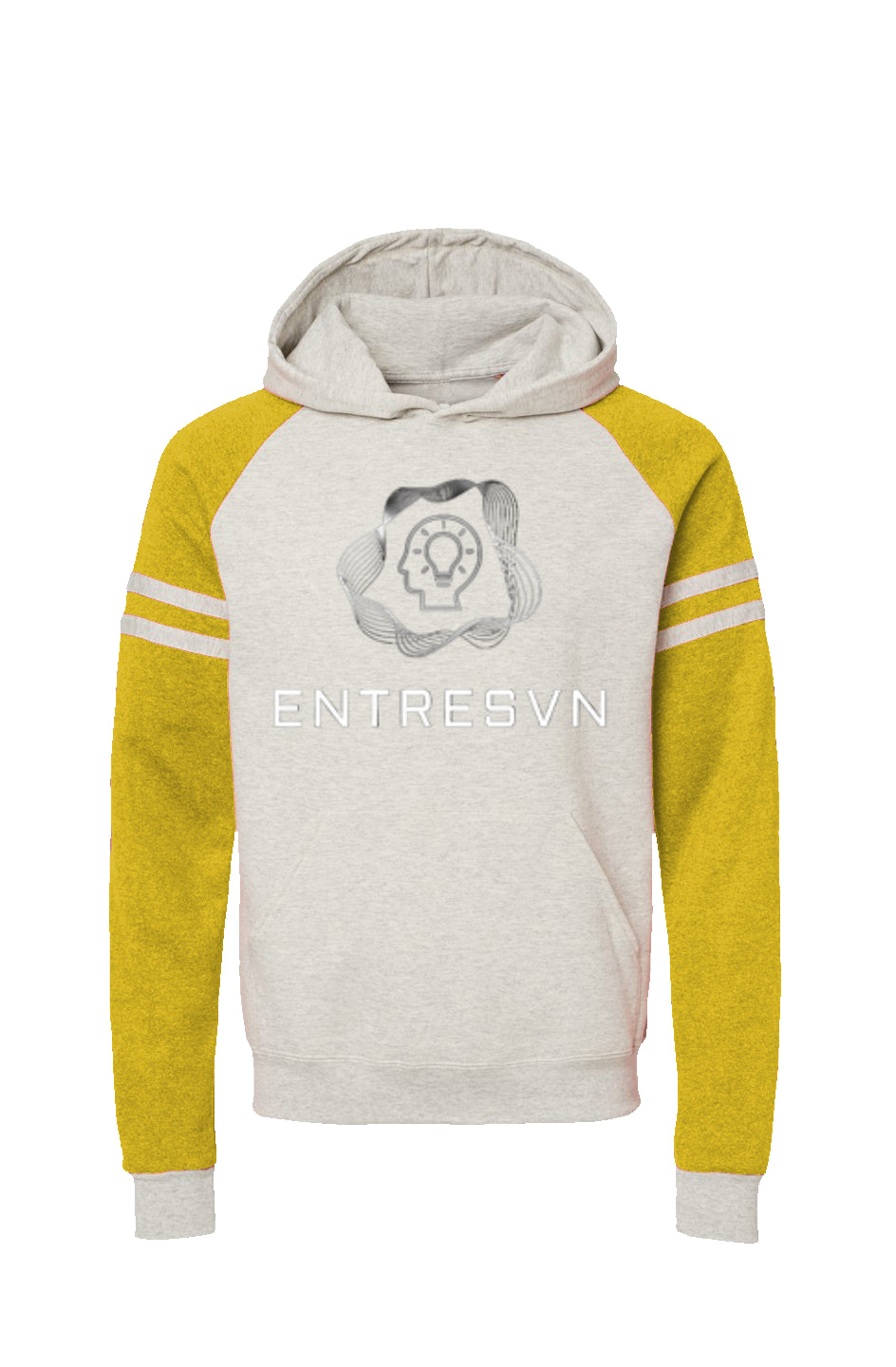 ENTRESVN Varsity Color Blocked Raglan Hoodie for All