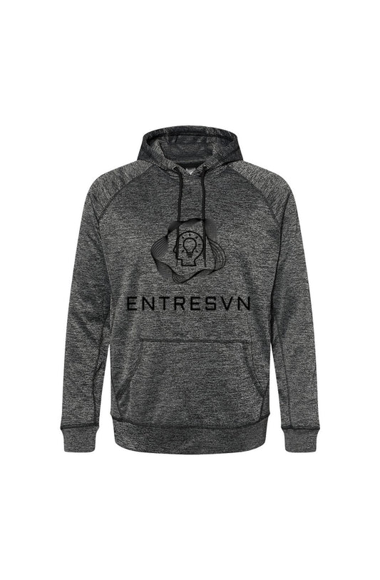 ENTRESVN Heather Charcoal Raglan Pullover Sweatshirt for Men