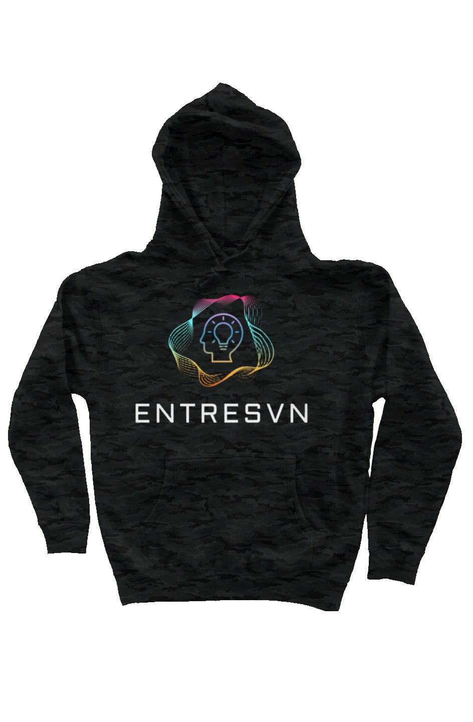 ENTRESVN Camo Independent Heavyweight Hoodie For Men