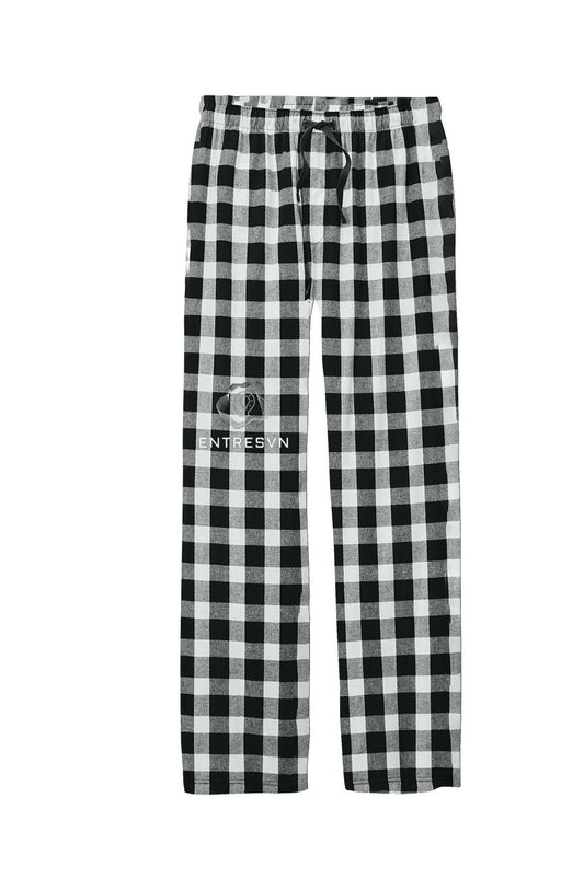 ENTRESVN Flannel Plaid Pants